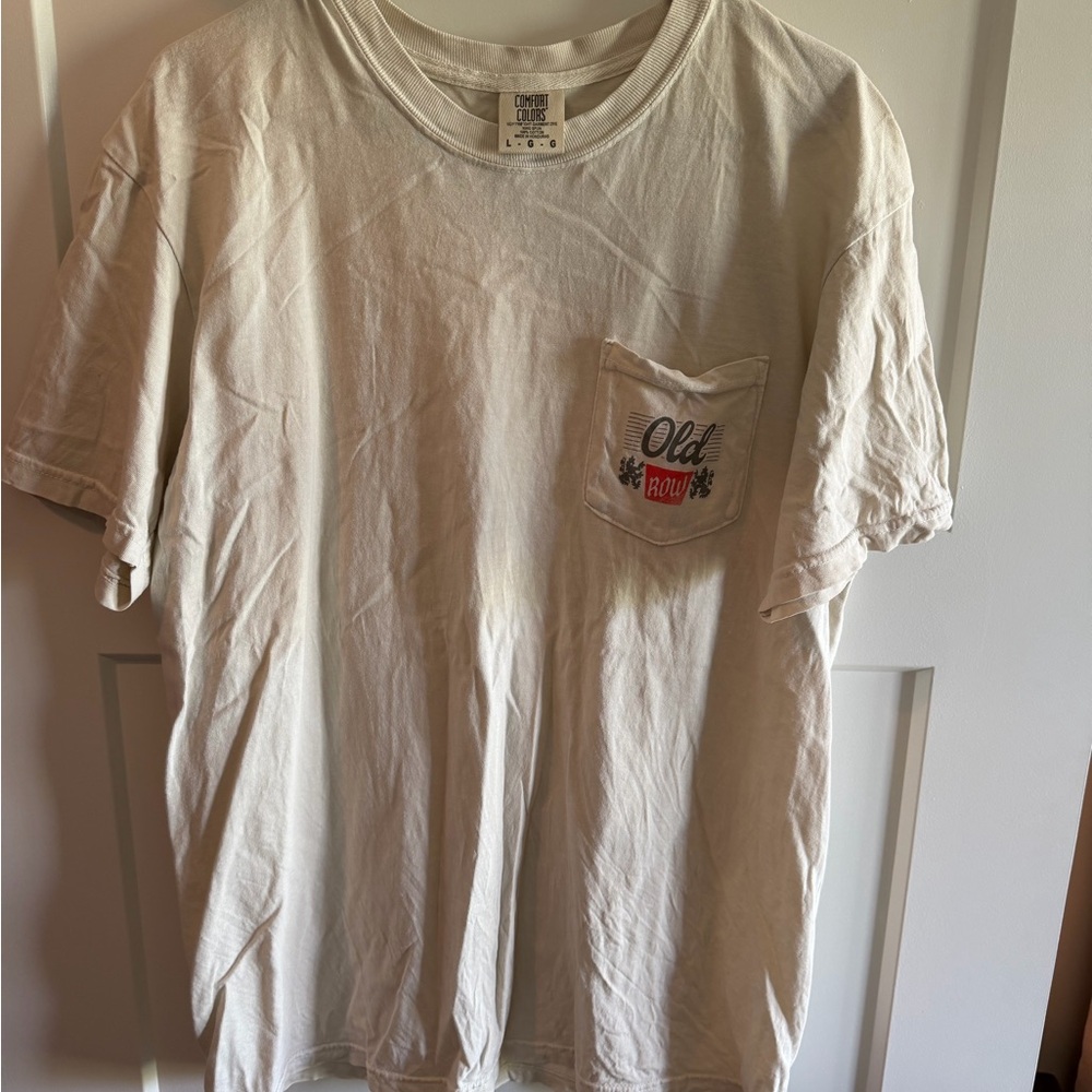 Old row Cream Men's T-Shirt